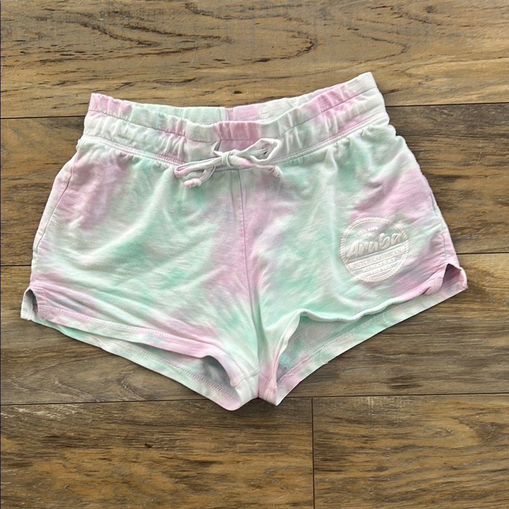 Pastel Tie-Dye Kids Shorts